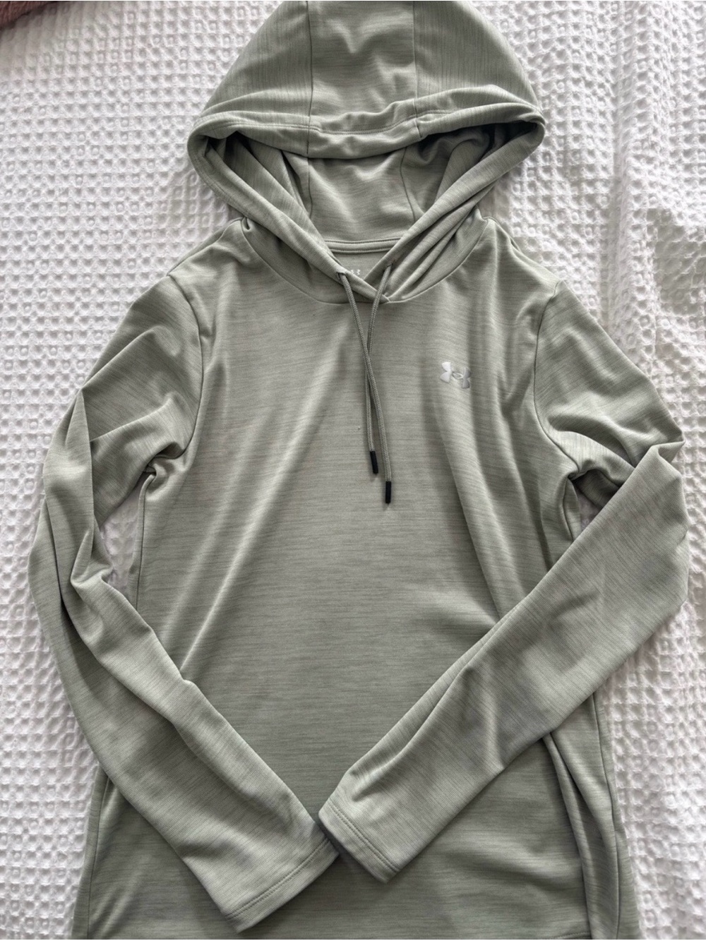 Under Armour Light Sage Green Hooded Pullover